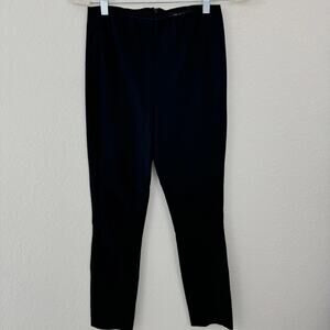 Rag & Bone Simone Pant Size 4 Equestrian Stretch Twill High Rise Crop Black